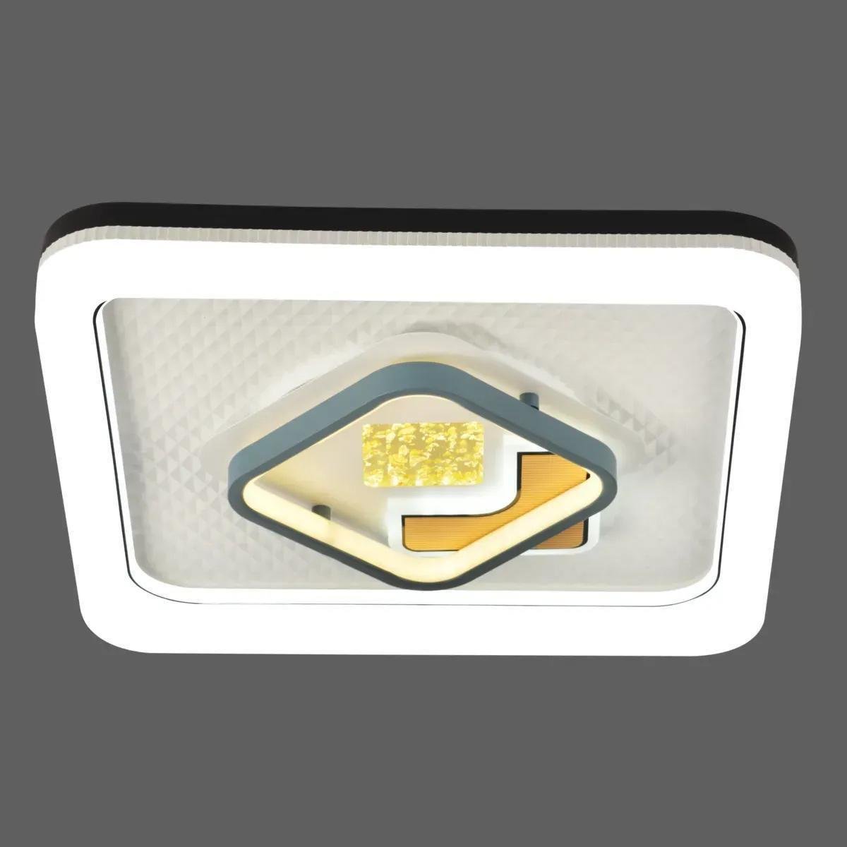 LED-люстра потолочная Valeso квадратная 6500К IP20 H-023 56W Белый (28686839)