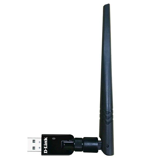 Адаптер D-Link USB DWA-172 AC600 WiFi Чорний