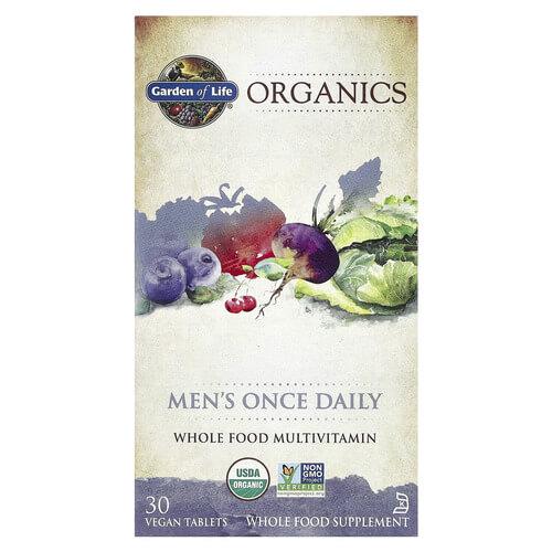 Витамины для мужчин Garden of Life Organics Men's Once Daily 30 табл. (GOL-11766)