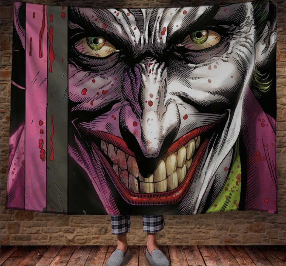 Плед із 3D принтом Джокер 150х200 см (epi_1072)