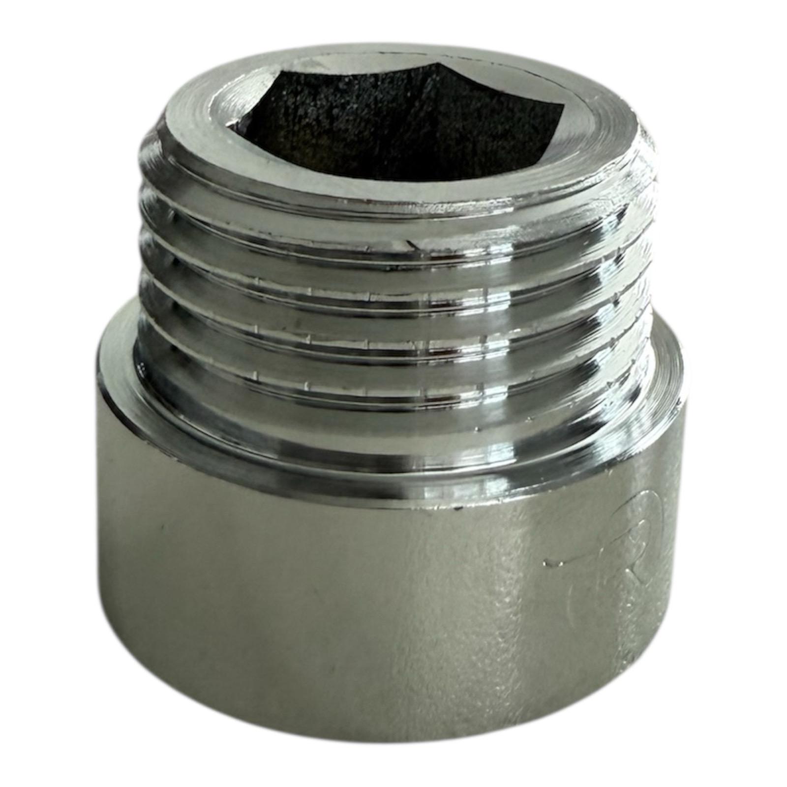 Подовжувач REIGER хром 1/2" 50 мм (00-00009438) - фото 1