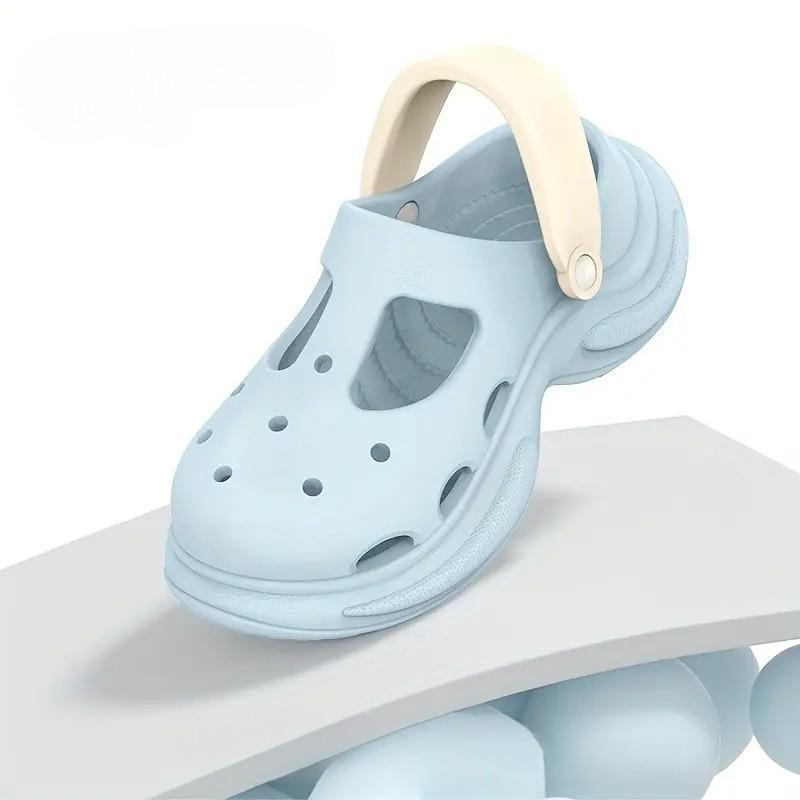 Сабо женские из пеноматериала EVA с амортизирующей и антискользящей подошвой р. 38 24 см Голубой (D-0143) - фото 6 Сабо женские из пеноматериала EVA с амортизирующей и антискользящей подошвой р. 38 24 см Голубой (D-0143) - фото 6