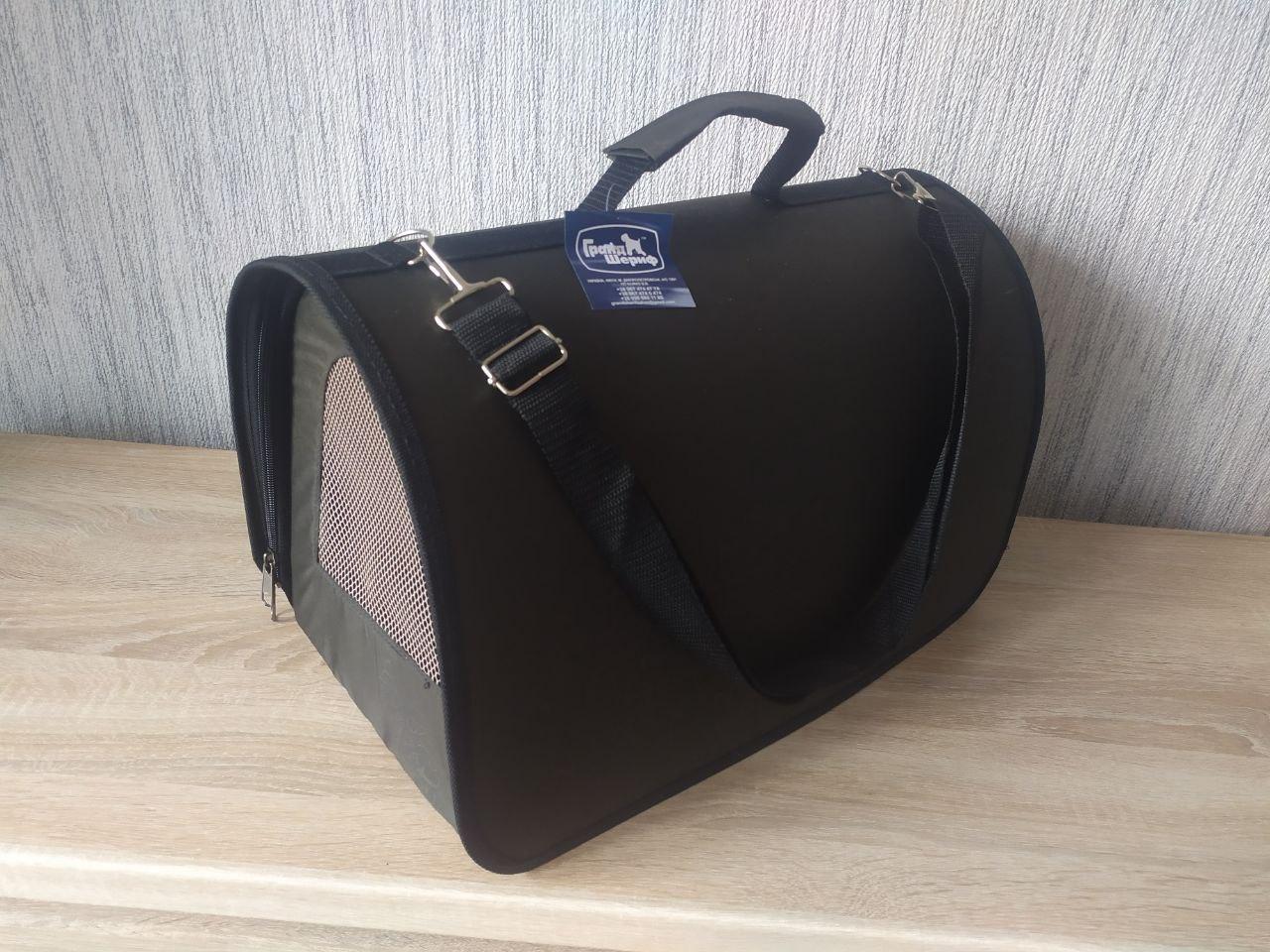 Сумка-переноска тунель р. 3 40,5х26х30,5 см Хакі - фото 5 Сумка-переноска тунель р. 3 40,5х26х30,5 см Хакі - фото 5