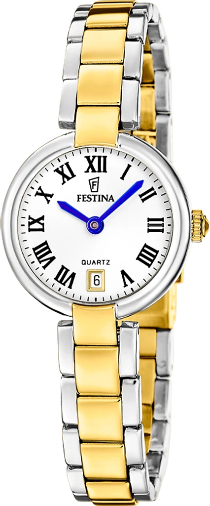 Наручные часы женские Festina F20785/1 Mademoiselle со стальным корпусом WR 50 м и белым циферблатом