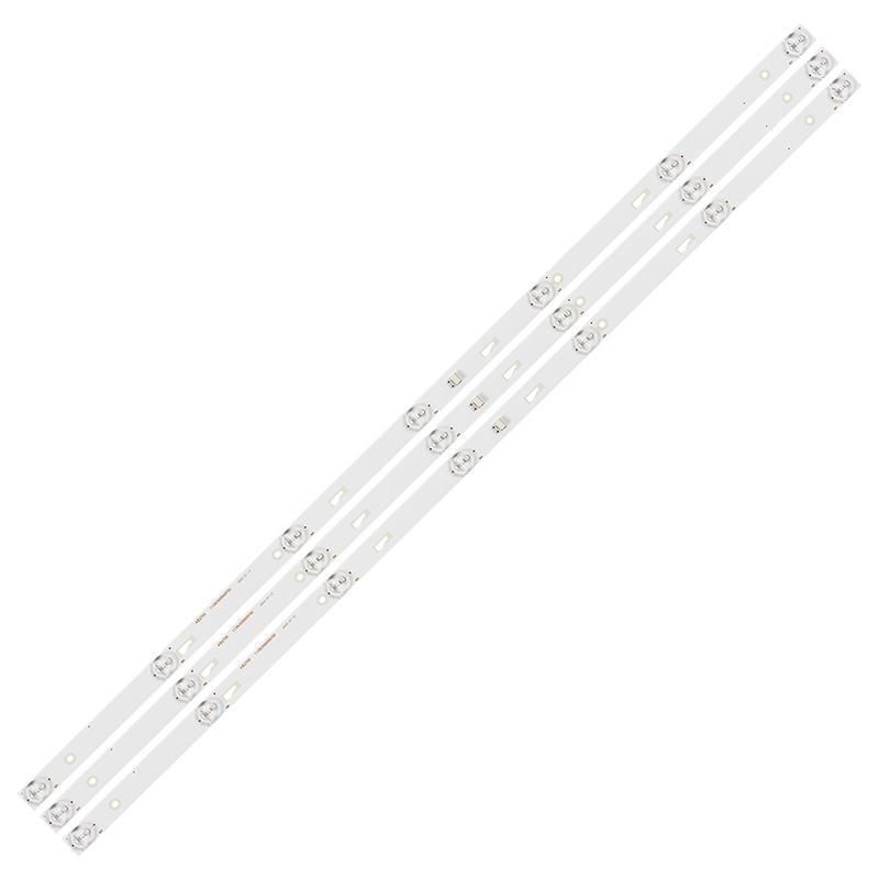 Комплект LED подсветки для TV 43D2700 1.1.09.0000000150 4C-LB430T-HR1CK 43HR332M07A0 V2 LC430DUY-SHA 43" 3 шт. (ART-13589)