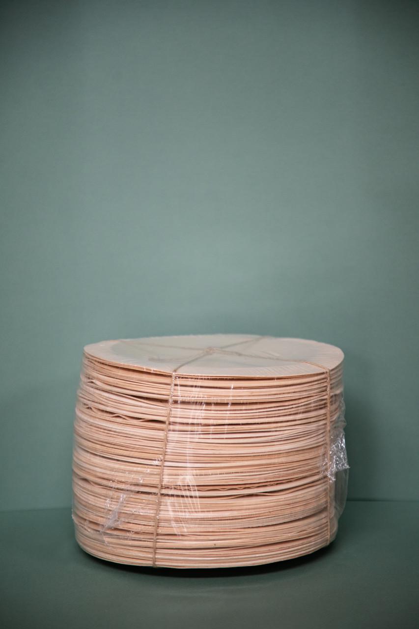 Одноразовые тарелки LISKO одноразовые деревянные 23 см 100 шт. (00000000170) - фото 4 Одноразовые тарелки LISKO одноразовые деревянные 23 см 100 шт. (00000000170) - фото 4