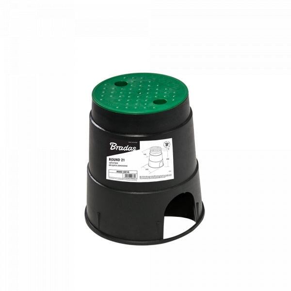 Коробка малая клапанная люк Bradas d 21 см