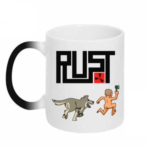 Чашка керамическая хамелеон Rust Art 320 мл Черно-белый (526868-17-49680) - фото 1 Чашка керамическая хамелеон Rust Art 320 мл Черно-белый (526868-17-49680) - фото 1