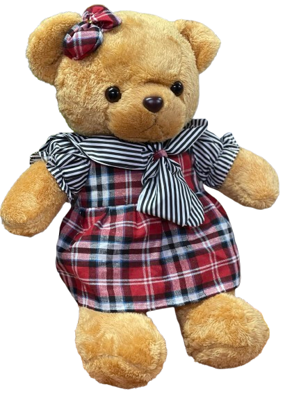 Ведмедик плюшевий у сукні (26680614)
