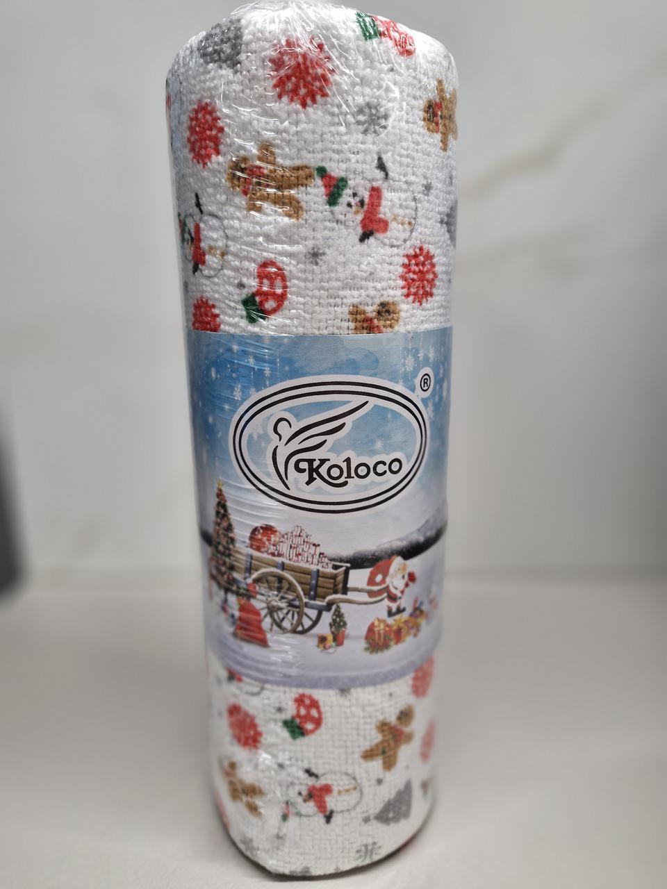 Рушники для прибирання відривні Koloco мікрофібра у рулоні 20 шт. 25х25 см Різнокольоровий