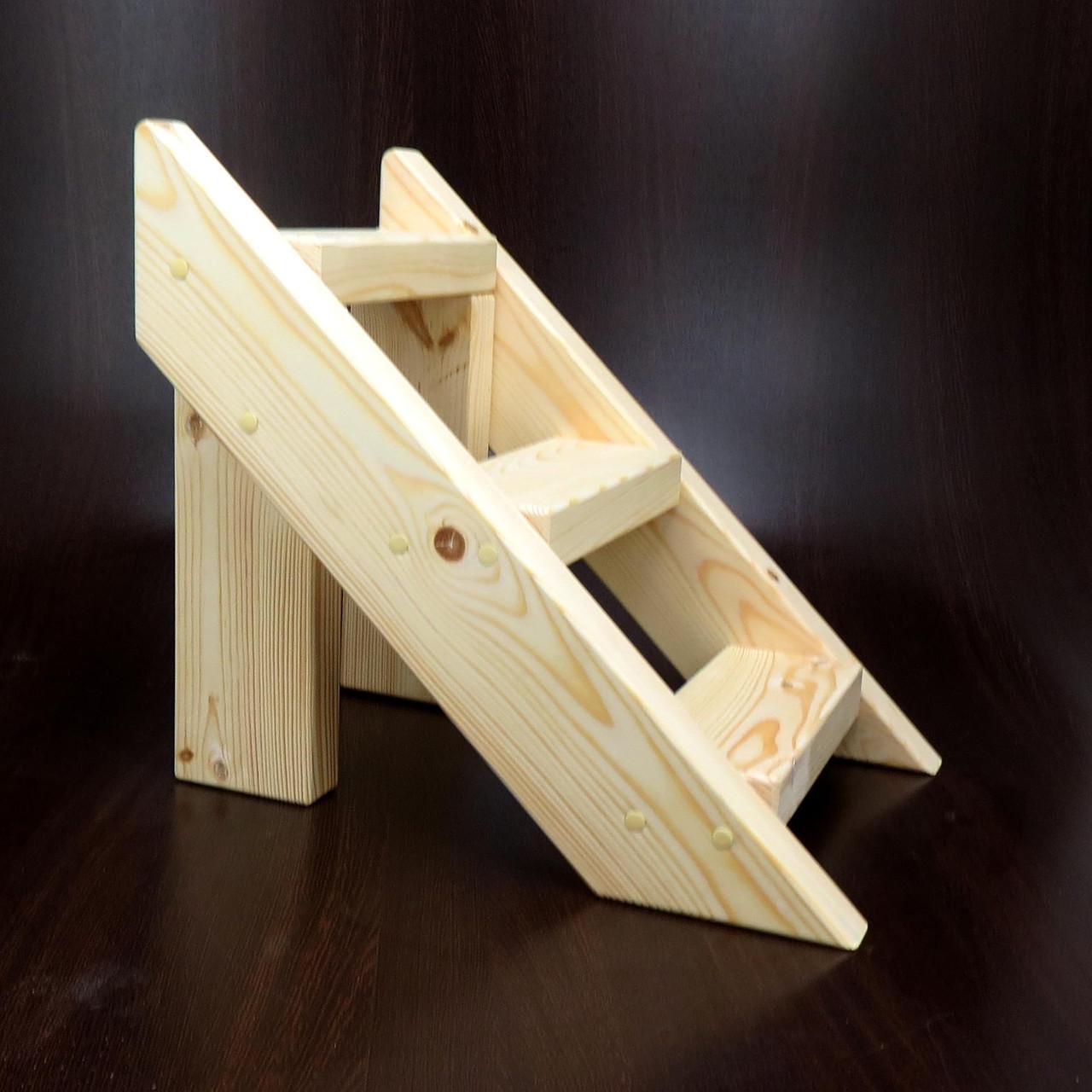 Лестница для собак из дерева Марондера Бланже (ТУС-000601) - фото 8