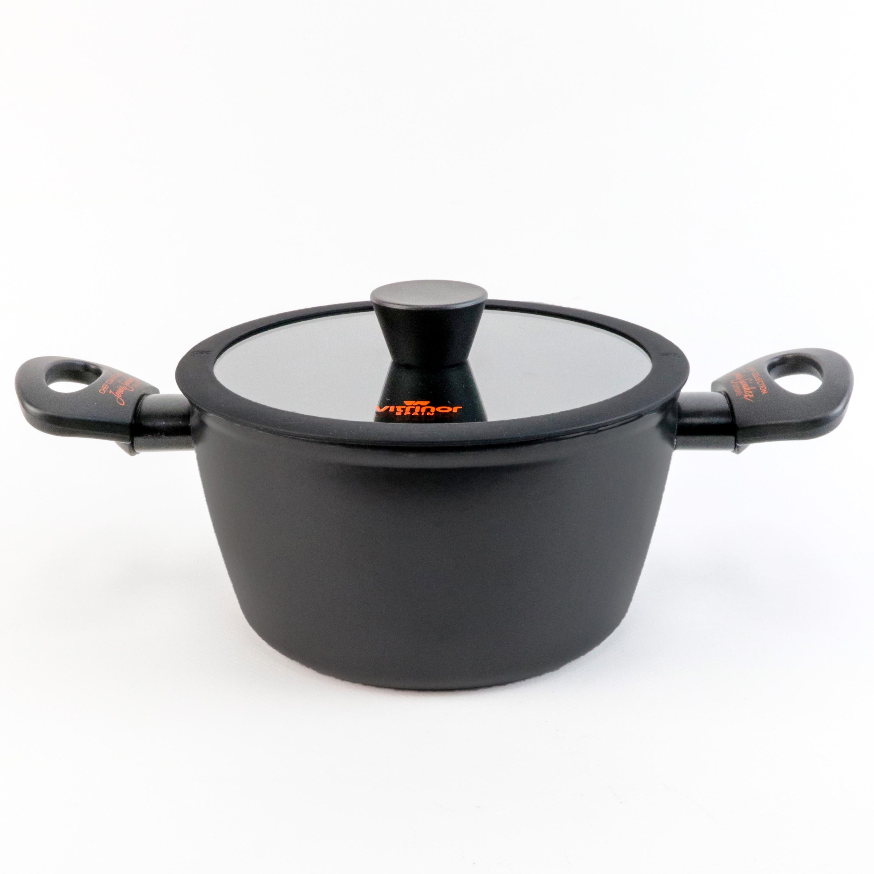 Каструля з кришкою Vitrinor CHEF COLLECTION з антипригарним покриттям 20 см 2,8 л (2112160)