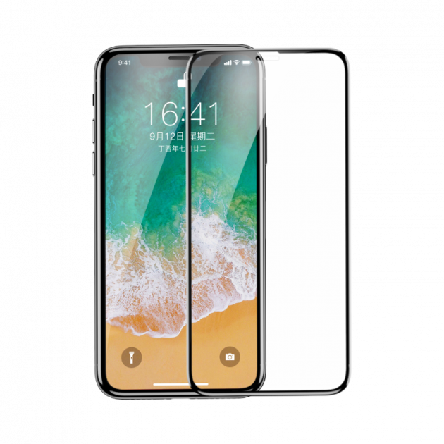 Защитное стекло Baseus Silk-screen All-screen для Iphone X/XS/11 Pro SGAPIPHX-KC01 (0a777909)