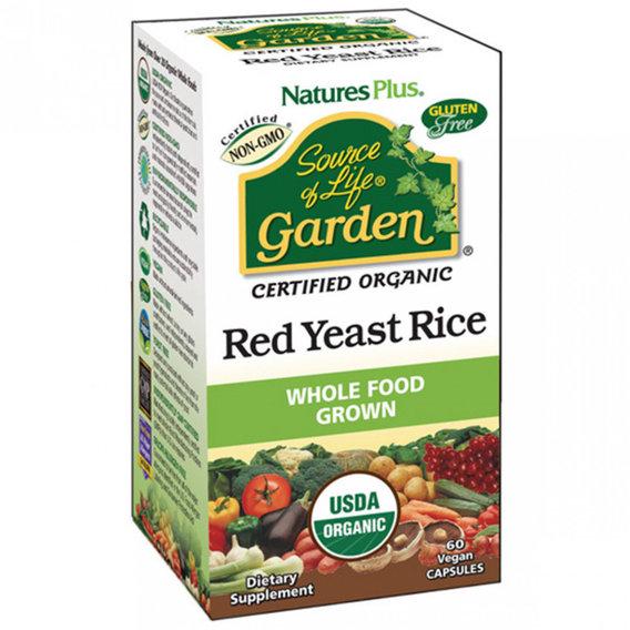 Червоний рис Nature's Plus Source of Life Garden Red Yeast Rice 60 капс.