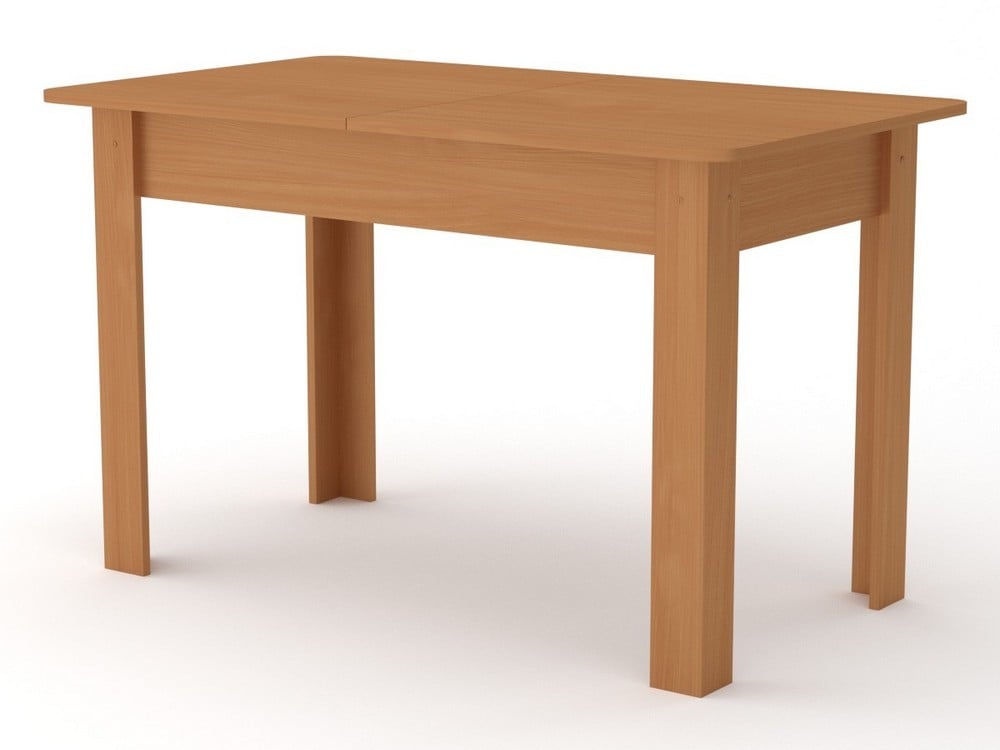 Стол кухонный раскладной Компанит КС-5 Бук (60c733f556ed397aa7104888) - фото 1 Стол кухонный раскладной Компанит КС-5 Бук (60c733f556ed397aa7104888) - фото 1