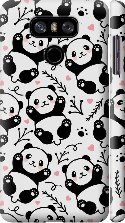 Чехол на LG G6 Панды (4318m-836-42517)