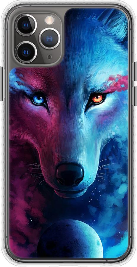 Чехол на iPhone 11 Pro Max Арт-волк (3999pc-1723-42517)