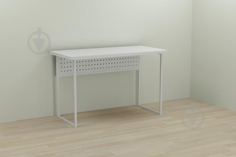 Компьютерный стол Ferrum-decor Майк 75x140x70 белый ДСП Белое 32мм