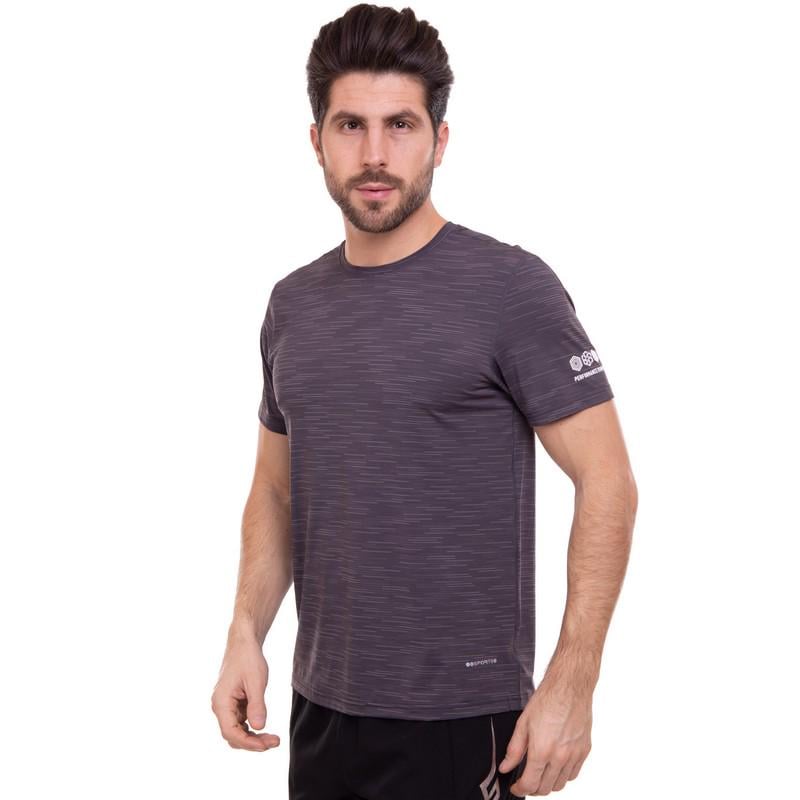 Футболка мужская LIDONG LD-0351 3XL Темно-серый