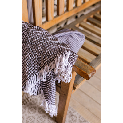 Плед аманда 140x200 см Мокко - фото 3 Плед аманда 140x200 см Мокко - фото 3