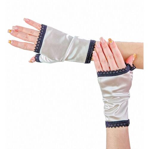 Митенки Seta Décor атласные (12-179WT)