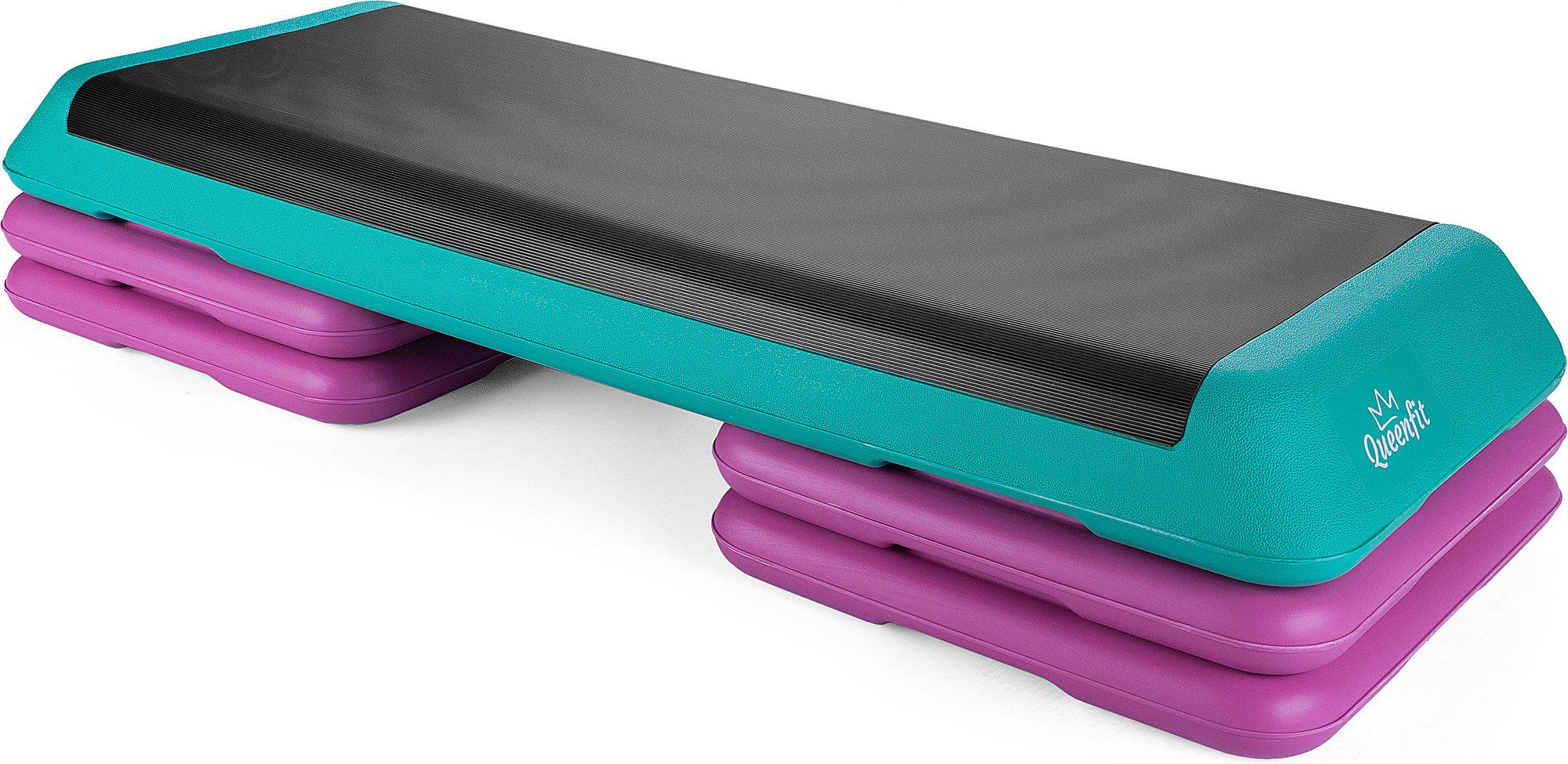 Степ-платформа Queenfit 3-уровневая Разноцветный (30496554) - фото 2