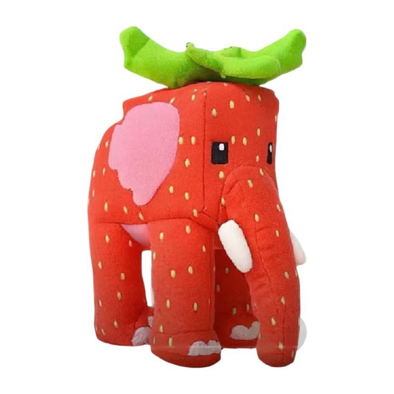 Мягкая игрушка детская ROBLOX Steal a Brainrot Strawberry Elephant 12 см (арт EPC15057M)