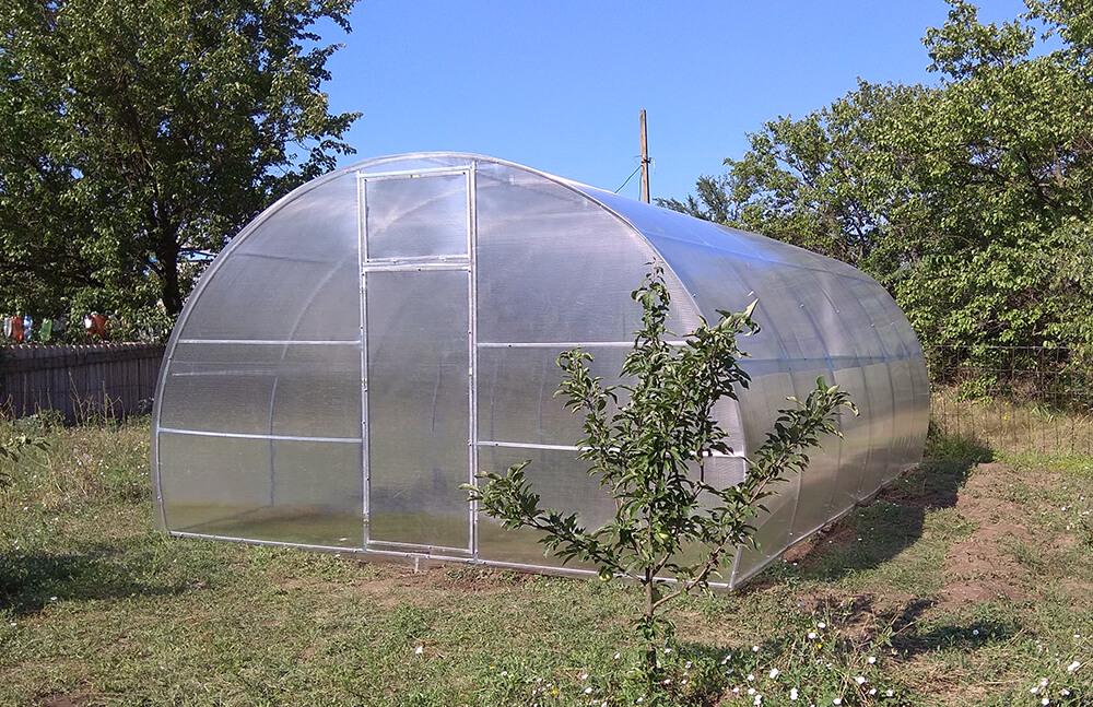 Теплиця Титан 4x8 із оцинкованої труби 30х30 з полікарбонатом 4 мм - фото 5