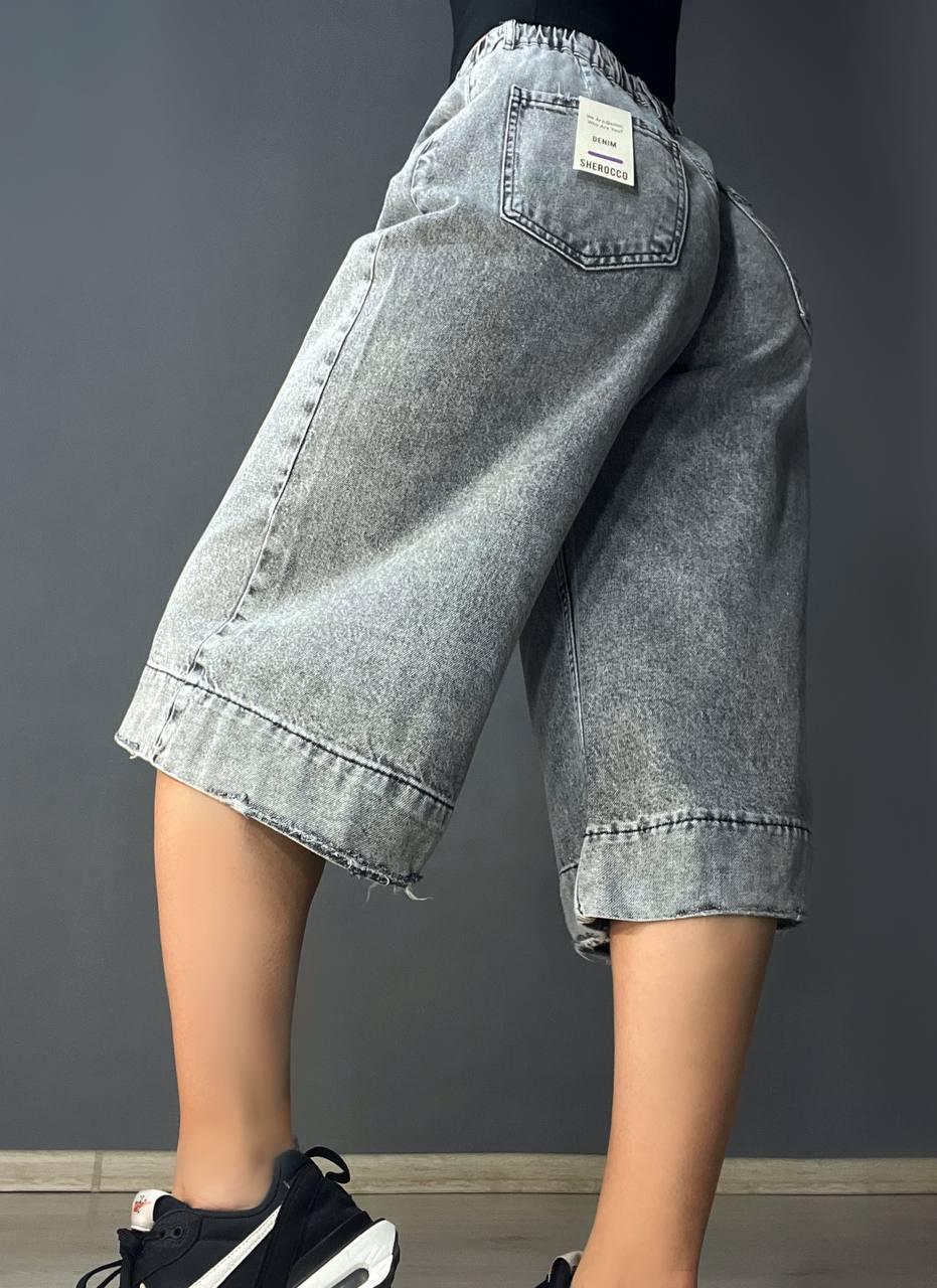 Шорты женские джинсовые Sherocco 393 бермуды длинные р. 25 Серый (26755954) - фото 5 Шорты женские джинсовые Sherocco 393 бермуды длинные р. 25 Серый (26755954) - фото 5