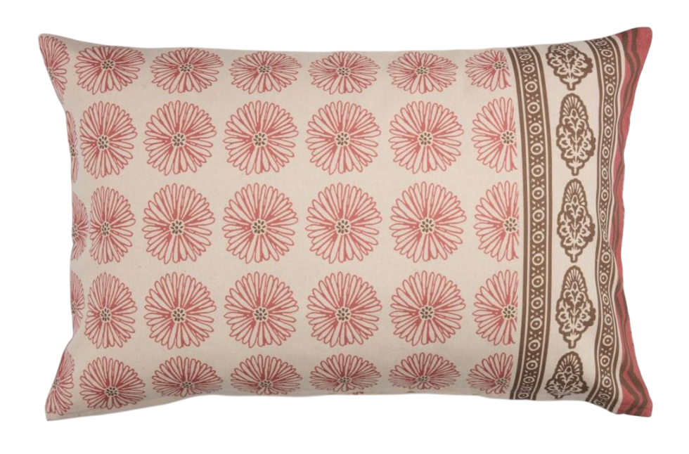 Декоративная подушка 40x60 см Розовый/Коричневый (9c088449)