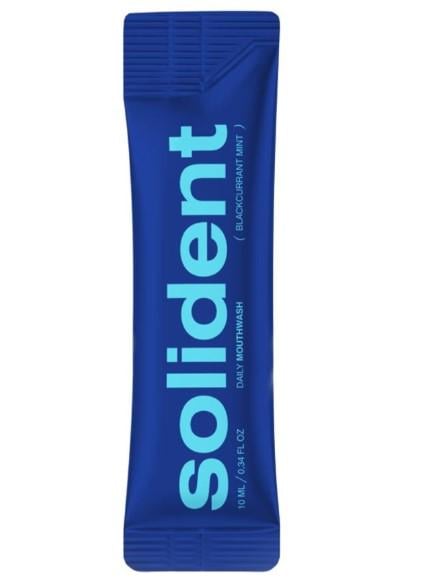 Ополаскиватель для полости рта Solident Blackcurrant mint 10 мл Ополаскиватель для полости рта Solident Blackcurrant mint 10 мл