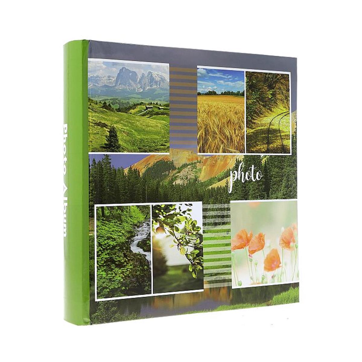 Фотоальбом GEDEON KD46200 SCENERY 10х15 см 200 фото Green