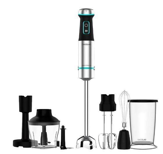 Блендер CECOTEC Power TitanBlack 1200 XL PerfectCream&Crush Silver