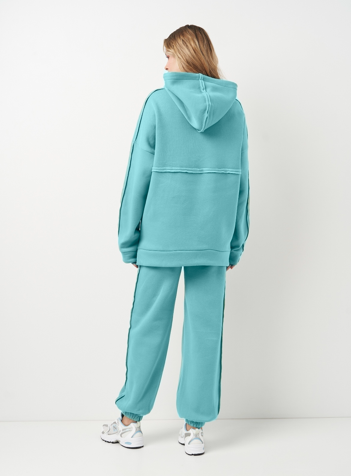 Спортивный костюм утепленный Вилена женский р. 56 Голубой (2288073103) - фото 2 Спортивный костюм утепленный Вилена женский р. 56 Голубой (2288073103) - фото 2