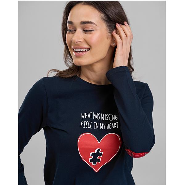 Піжама жіноча штани/джемпер L (12468) - фото 4 Піжама жіноча штани/джемпер L (12468) - фото 4