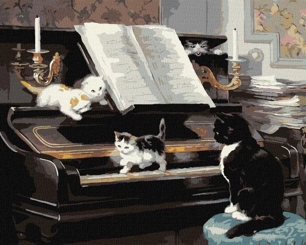 Картина по номерам Идейка Музыканты 40х50 см в термопакете (КНО4328-mt)