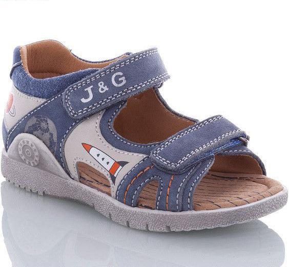 Кожаные сандалии Jong Golf MA1377-17 р. 21 Голубой