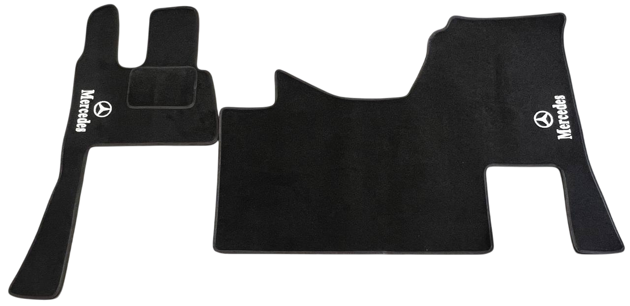 Коврики автомобильные ворсовые для Mercedes-Benz Actros евро 6 широкая кабина (1761079733)