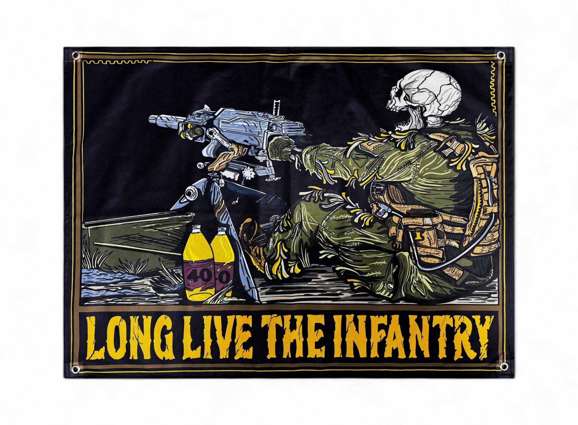 Баннер "Long Live The Infantry" (29073498)