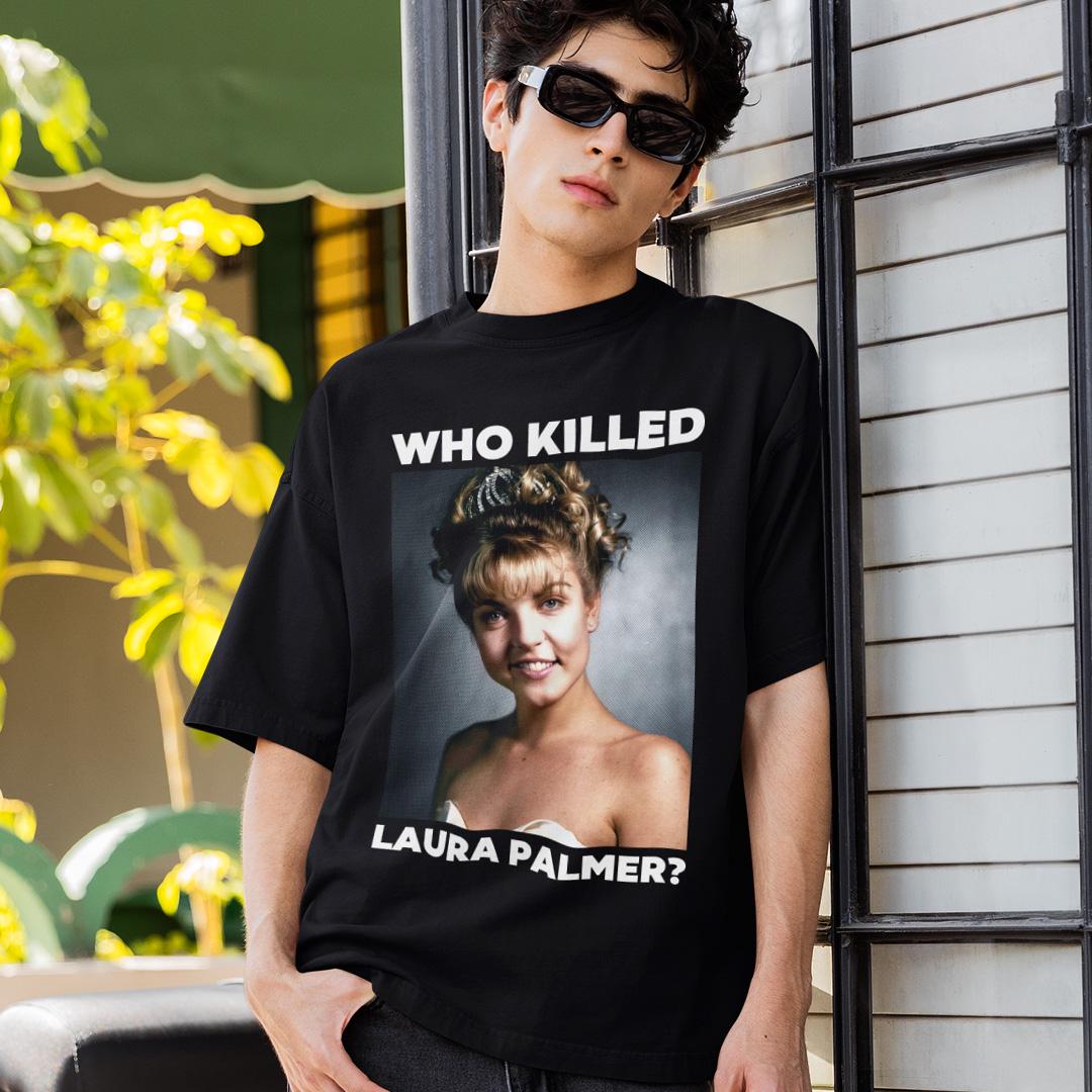 Футболка унисекс Twin Peaks Who Killed Laura Palmer 3XL Черный (00000011922)