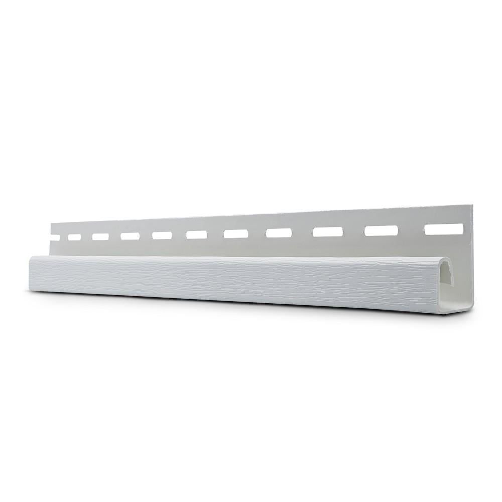 Профіль-J RAINWAY PREMIUM 3 м RAL 9003 Білий (12.200.03.301.RW)