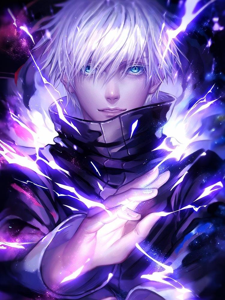 Алмазная мозаика SHLab Аниме Jujutsu Kaisen Сатору SH-32699 30x40 см (32699)