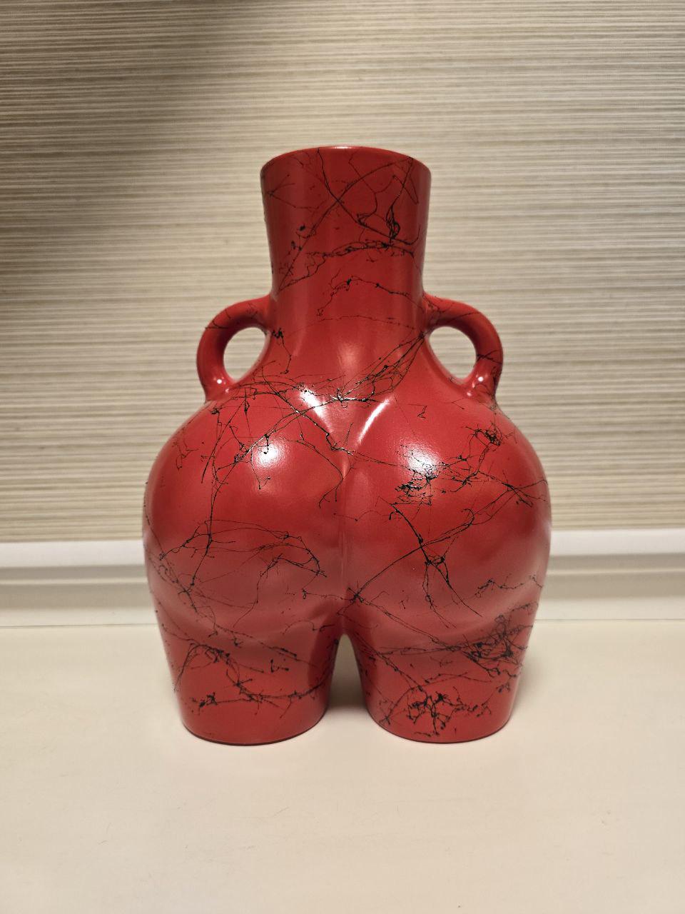 Ваза Ника 28 см Красный мрамор (21297202) Ваза Ника 28 см Красный мрамор (21297202)