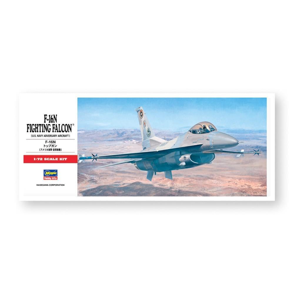 Збірна модель літака - F-16N TOP GUN - Hasegawa 00342