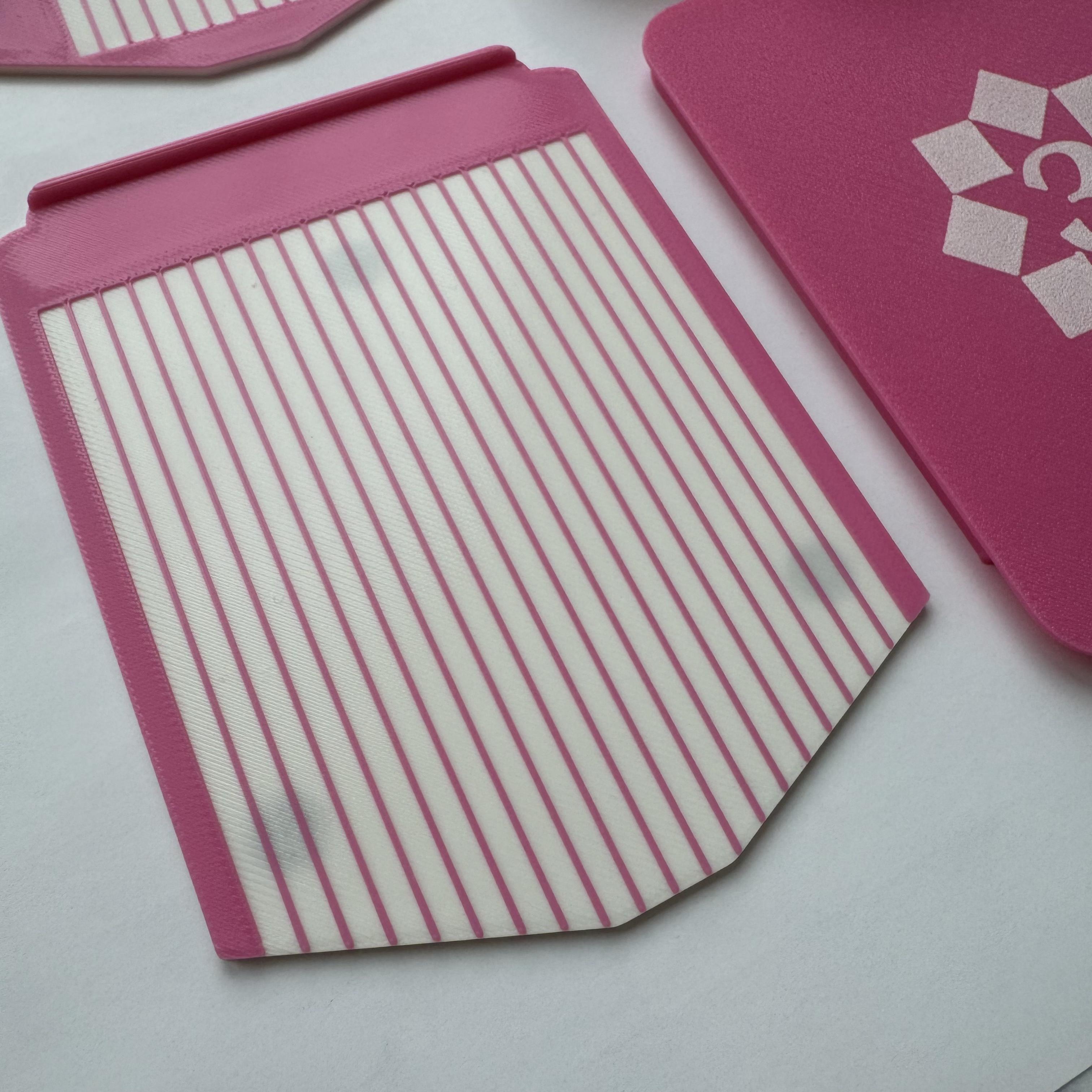 Лоток для алмазной мозаики с сменными панелями и крышкой Розовый (лл4) - фото 5