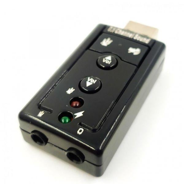 Внешняя звуковая карта USB стерео с пультом управления (24014303)