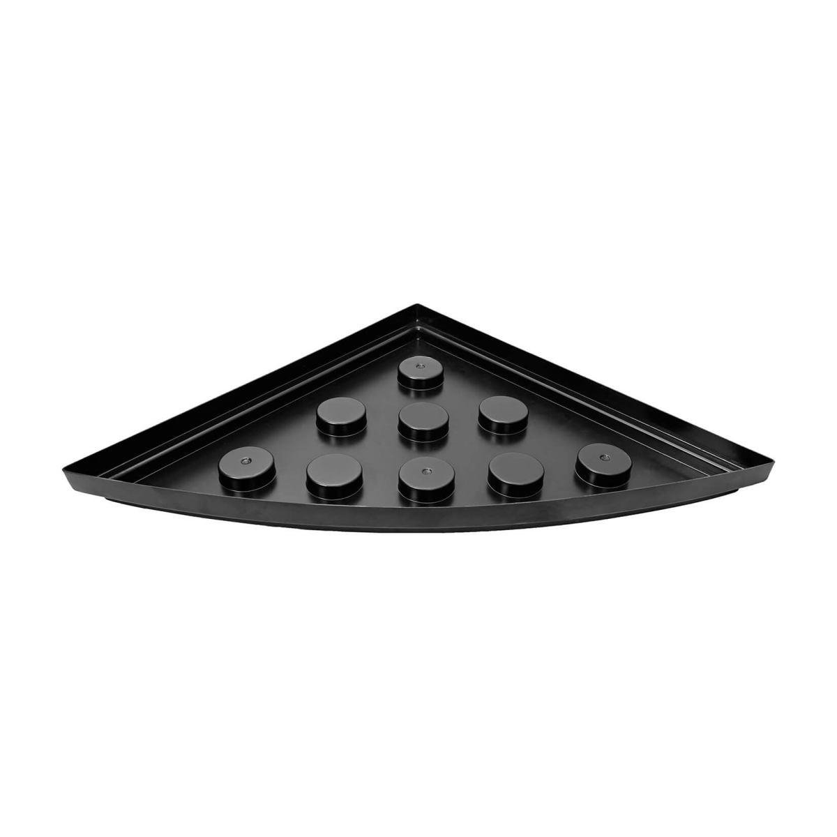 Поддон под аквариум ProVET Природа угловой 57х57 см Черный (4820157406328)