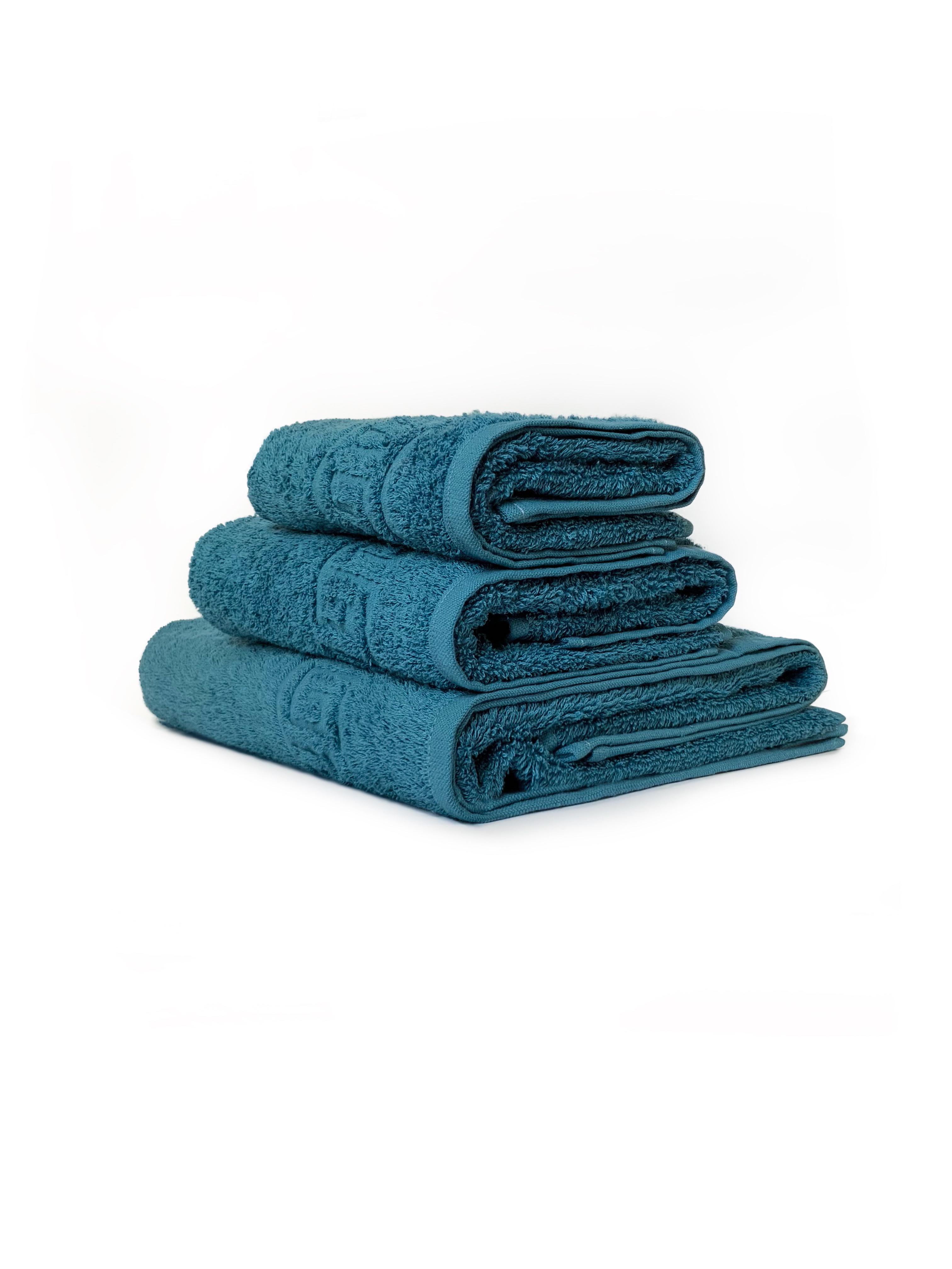 Набор махровых полотенец ADT Curb kit 3 Harbour Blue - фото 2