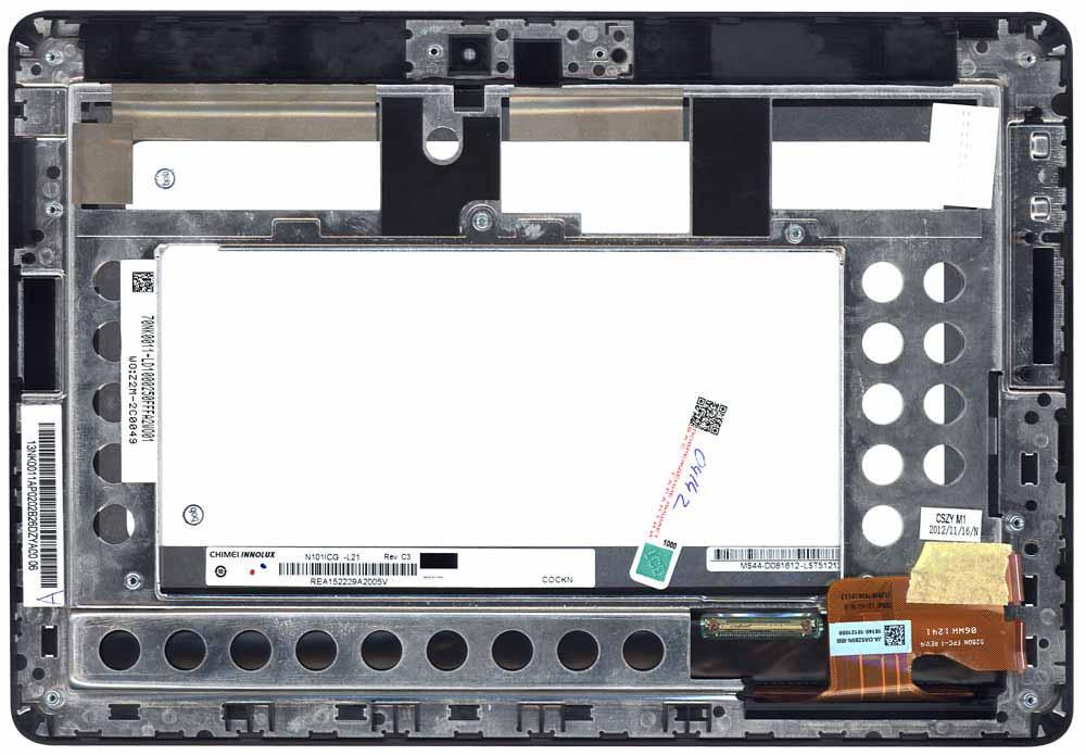 Матрица с тачскрином для планшета Asus MeMo Pad Smart 10 ME301T ME301 5280N FPC-1 rev 4 с рамкой