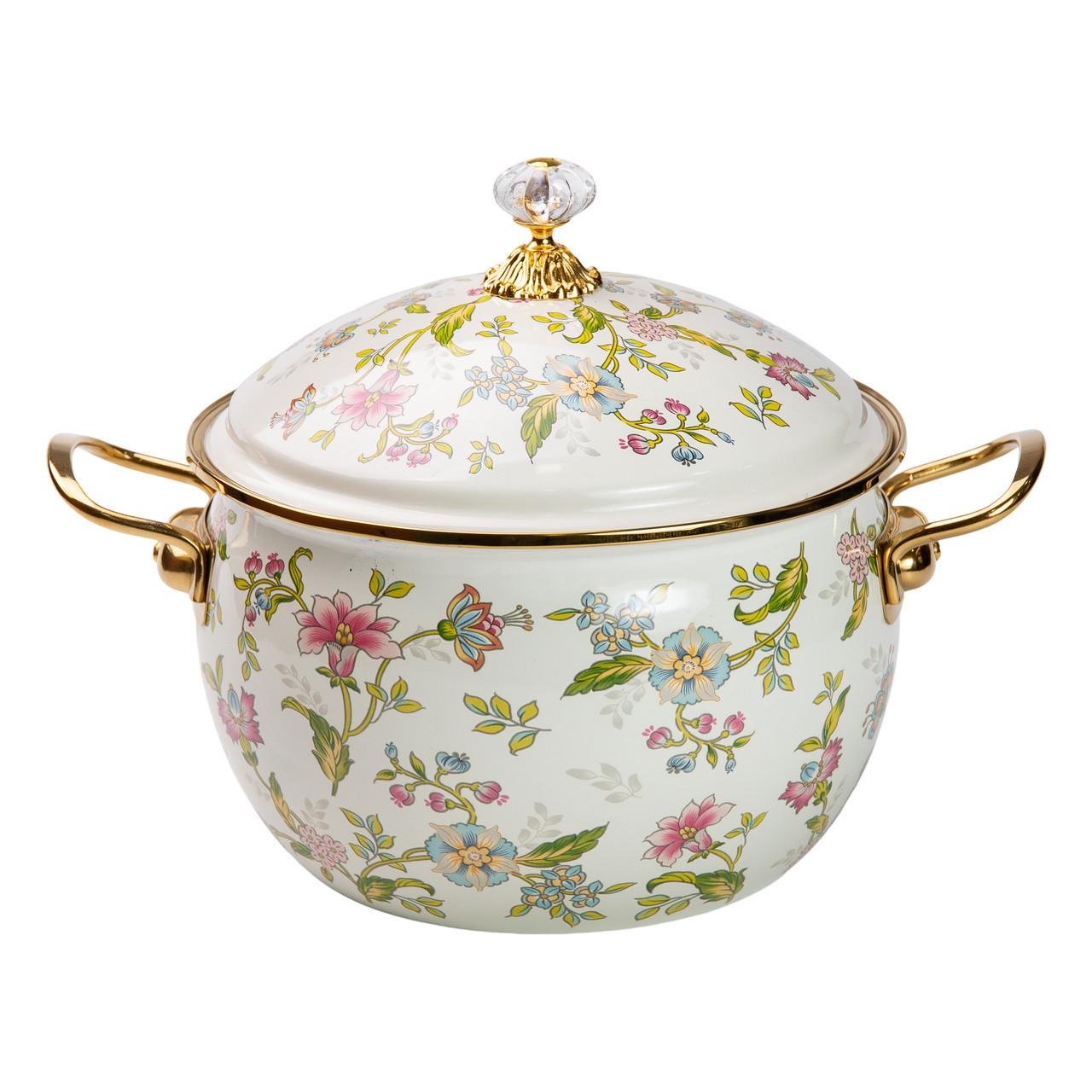 Кастрюля эмалированная 5 л (HP-2-112) - фото 1 Кастрюля эмалированная 5 л (HP-2-112) - фото 1